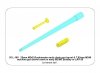 Aber 35L-180 25mm M242 Bushmaster early chain gun barrel & 7,62mm M240 machine gun barrel used on early M2/M3 Bradley or LAV-25 1/35